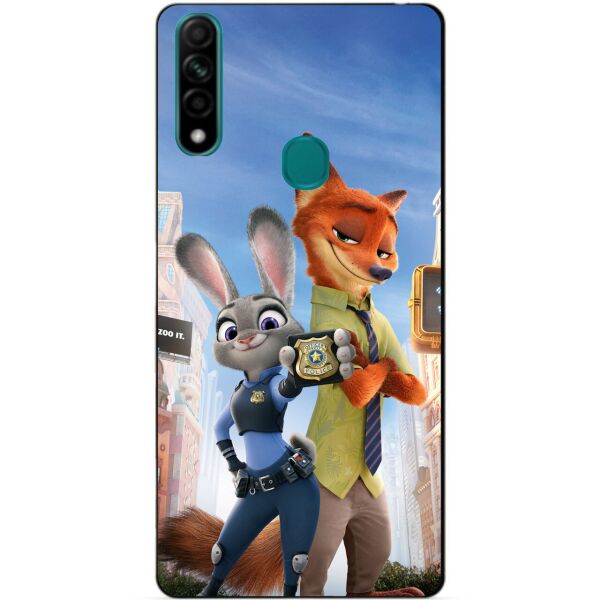 

Силиконовый бампер чехол Candy для Oppo A31 с рисунком Джуди Зверополис