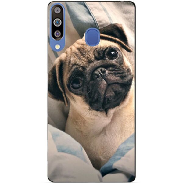 

Бампер силиконовый чехол Candy для Samsung M30 2019 Galaxy M305f с рисунком Мопс фото