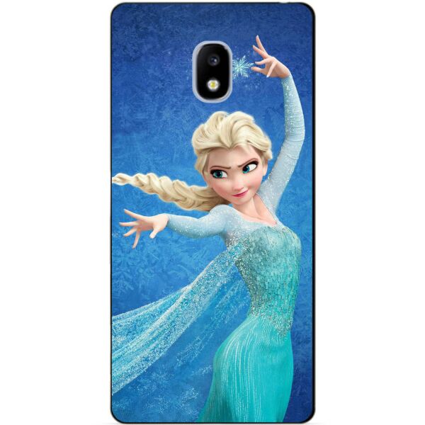 

Силиконовый чехол Candy для Samsung J3 2017 J330 с рисунком Эльза