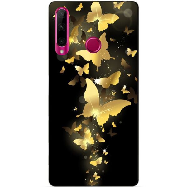 

Чехол силиконовый Candy для Huawei Honor 10i с рисунком Золотые бабочки