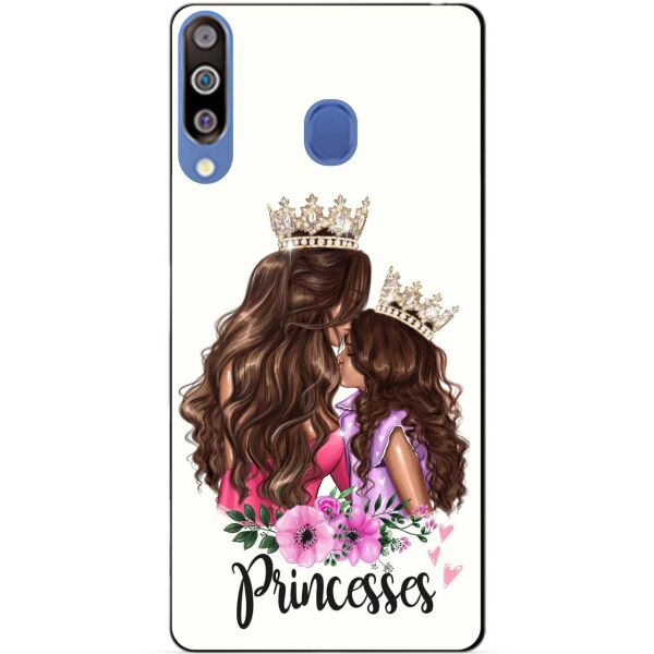 

Бампер силиконовый чехол Candy для Samsung M30 2019 Galaxy M305f с рисунком Принцесски