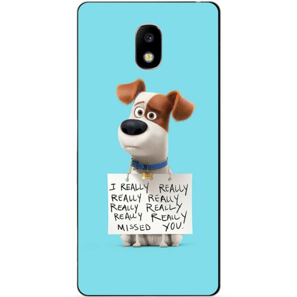 

Силиконовый чехол Candy для Samsung J5 2017 с рисунком Песик Макс