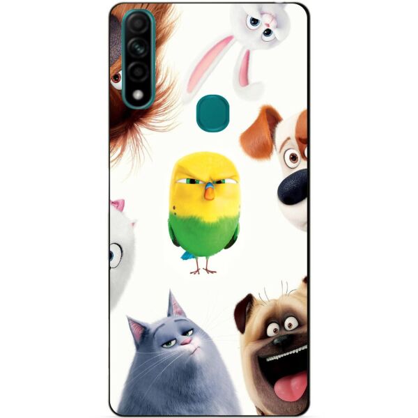 

Силиконовый бампер чехол Candy для Oppo A31 с рисунком Тайная жизнь домашних животных