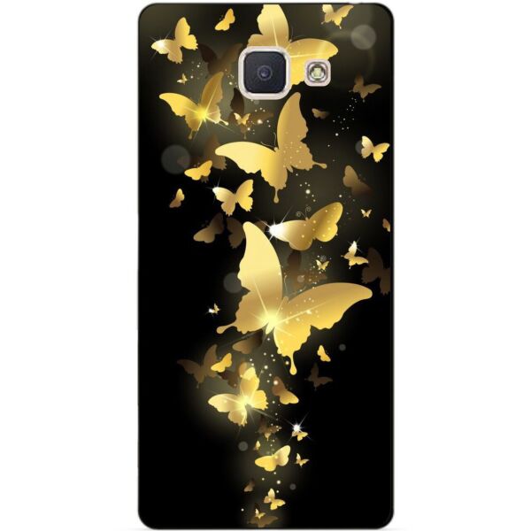 

Силиконовый чехол Candy для Samsung J5 Prime Galaxy G570 с рисунком Золотые бабочки
