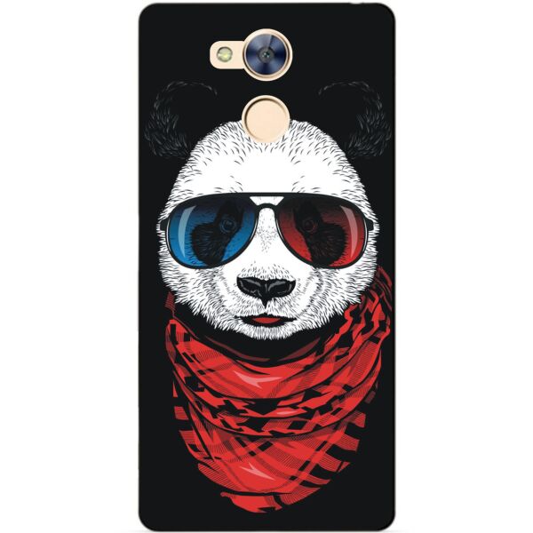 

Чехол силиконовый Candy для Huawei Honor 6a с рисунком Панда в очках