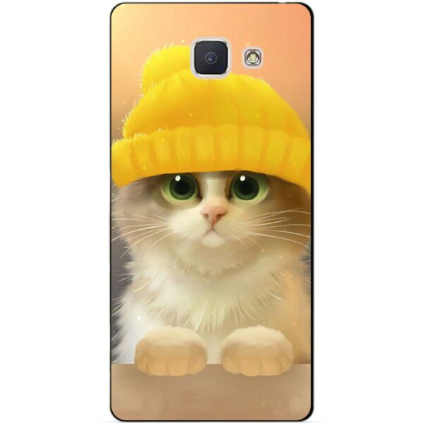 

Силиконовый чехол Candy для Samsung J5 Prime Galaxy G570 с рисунком Котик в шапке