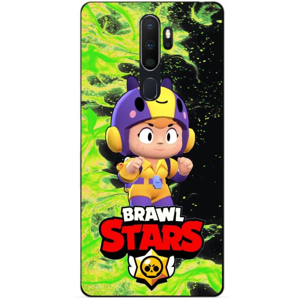 

Силиконовый бампер чехол Candy для Oppo A5 2020 с Героем Бравл Старс Беа