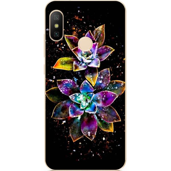 

Силиконовый бампер Candy для Xiaomi Mi 8 с рисунком Растение