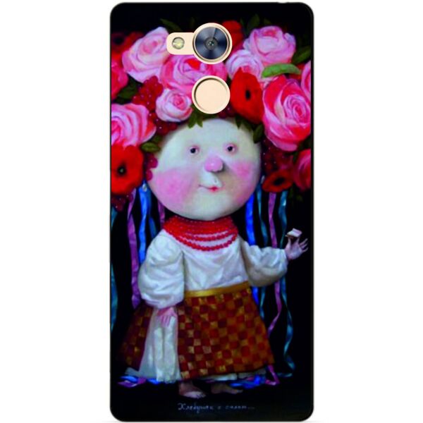 

Чехол силиконовый Candy для Huawei Honor 6a с рисунком Украиночка Гапчинская
