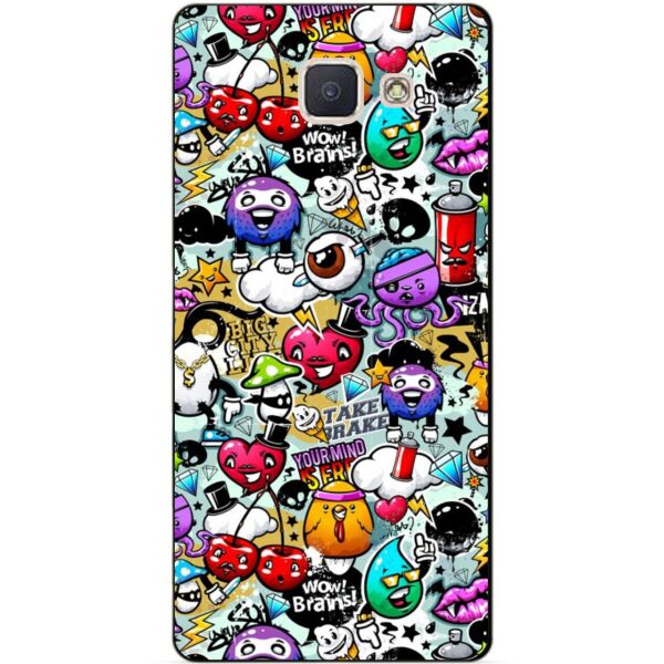 

Силиконовый чехол Candy для Samsung J5 Prime Galaxy G570 с рисунком Наклейки
