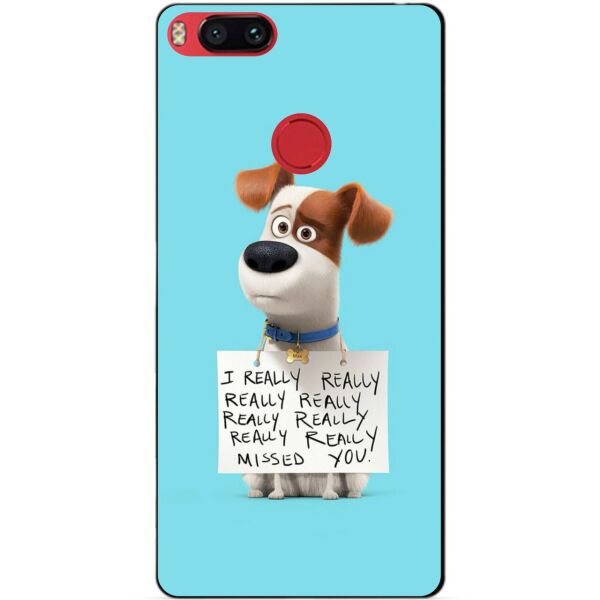 

Бампер силиконовый чехол Candy для Xiaomi Mi A1 Собака Макс