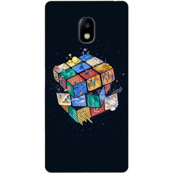 

Силиконовый чехол Candy для Samsung J730 Galaxy J7 2017 с рисунком Кубик Рубика