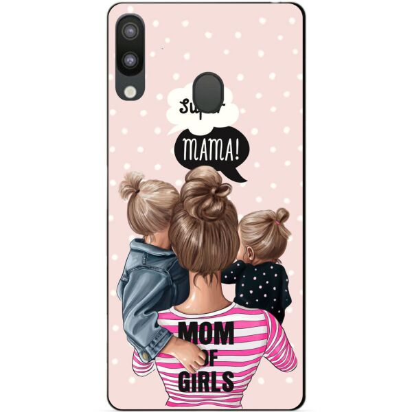 

Силиконовый чехол Candy для Samsung M20 2019 Galaxy M205f с рисунком Mom of Girls