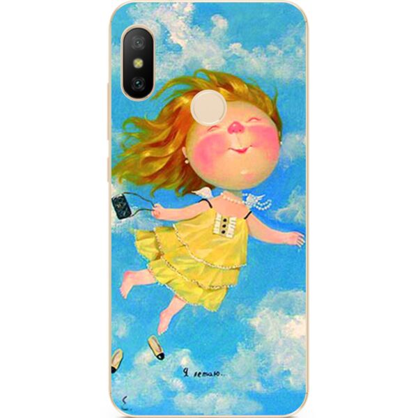 

Силиконовый бампер Candy для Xiaomi Mi A2 Lite с рисунком Я летаю