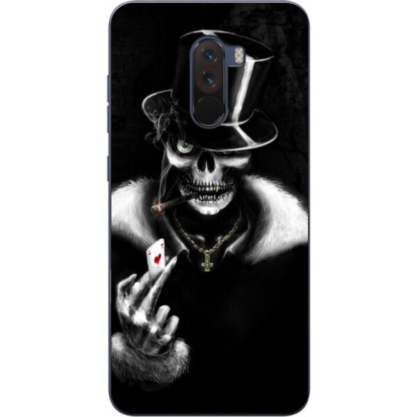 

Силиконовый бампер Candy для Xiaomi Pocophone F1 с рисунком Карта Туз