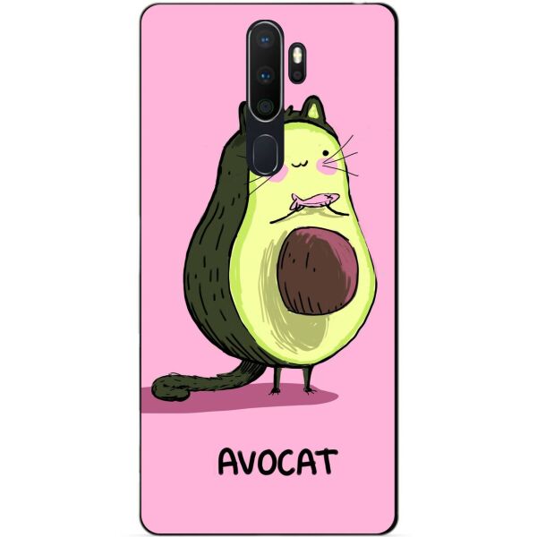 

Силиконовый бампер чехол Candy для Oppo A5 2020 с рисунком Avocat