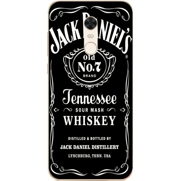 

Силиконовый бампер Candy для Xiaomi Redmi 5 Plus с рисунком Jack Daniel's