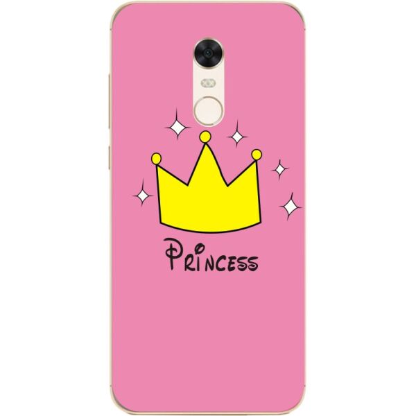 

Силиконовый бампер Candy для Xiaomi Redmi 5 Plus с рисунком Princess
