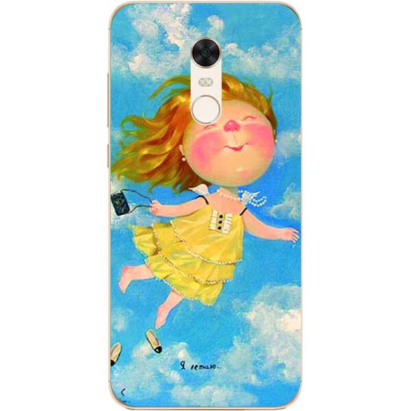 

Силиконовый бампер Candy для Xiaomi Redmi 5 Plus с рисунком Гапчинская Я летаю