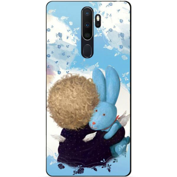 

Силиконовый бампер чехол Candy для Oppo A5 2020 с рисунком Гапчинская Зайка