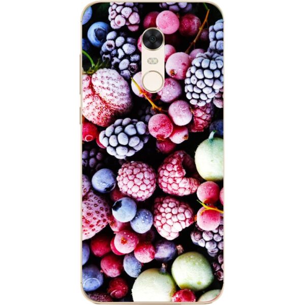 

Силиконовый бампер Candy для Xiaomi Redmi 5 Plus с рисунком Ягодный микс