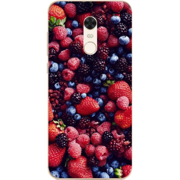 

Силиконовый бампер Candy для Xiaomi Redmi 5 Plus с рисунком Ягоды