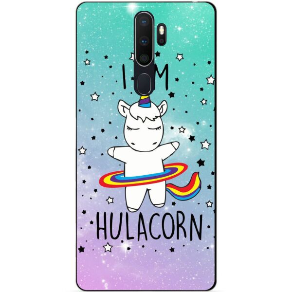 

Силиконовый бампер чехол Candy для Oppo A5 2020 с рисунком Единорог