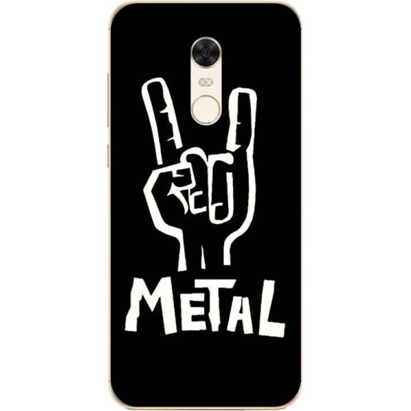 

Силиконовый бампер Candy для Xiaomi Redmi 5 с рисунком Metal