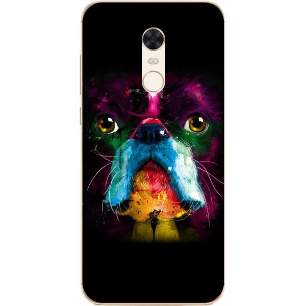 

Силиконовый бампер Candy для Xiaomi Redmi 5 с рисунком Бульдог
