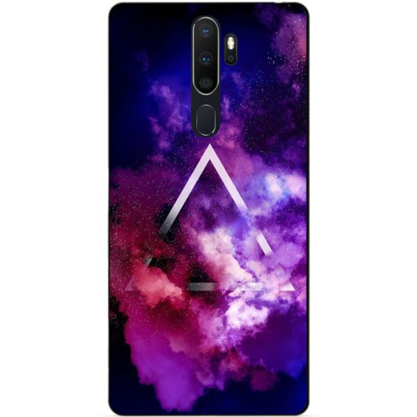 

Силиконовый бампер чехол Candy для Oppo A5 2020 с рисунком Космос