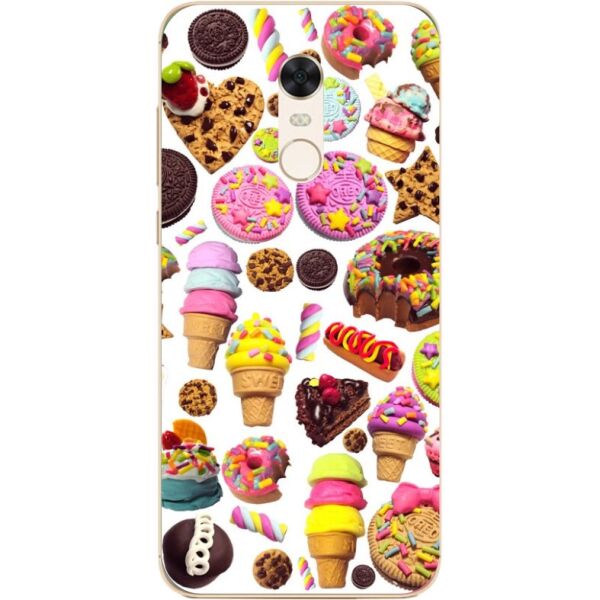 

Силиконовый бампер Candy для Xiaomi Redmi 5 с рисунком Десерты