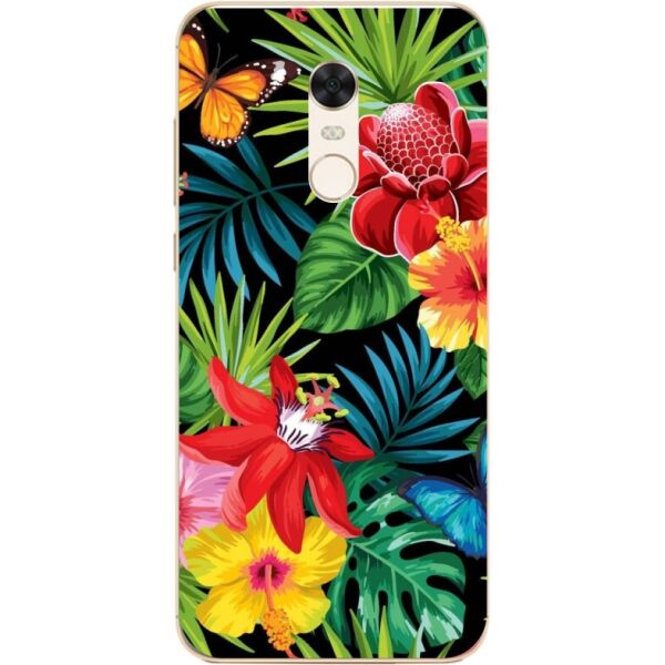 

Силиконовый бампер Candy для Xiaomi Redmi 5 с рисунком Райские цветы