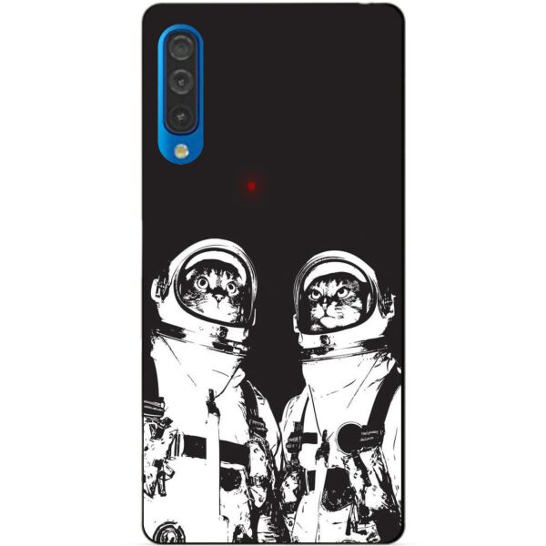 

Бампер силиконовый чехол Candy для Xiaomi Mi A3 с рисунком Коты астронавты