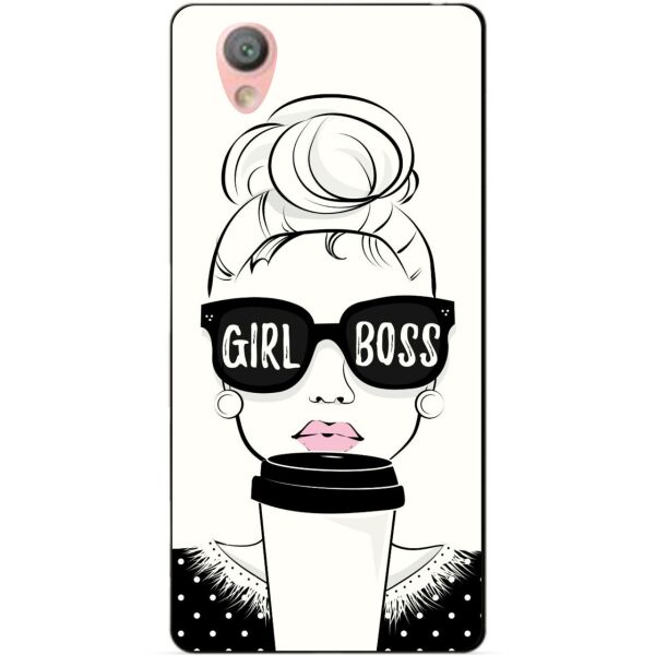

Силиконовый чехол Candy для Sony L1 G3312 с рисунком Girl Boss