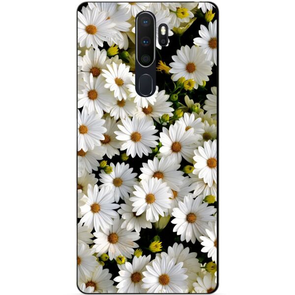 

Силиконовый бампер чехол Candy для Oppo A5 2020 с рисунком Ромашки