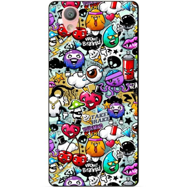 

Силиконовый чехол Candy для Sony L1 G3312 с рисунком Статусы