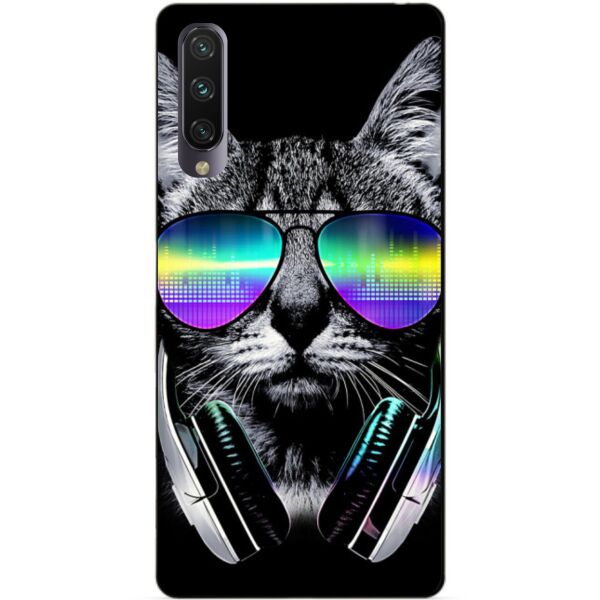 

Бампер силиконовый чехол Candy для Xiaomi Mi A3 с рисунком Музыкальный кот