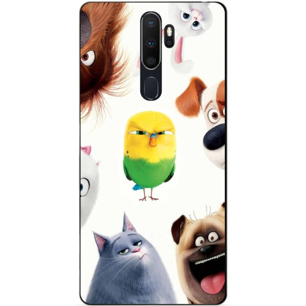 

Силиконовый бампер чехол Candy для Oppo A5 2020 с рисунком Тайная жизнь домашних животных