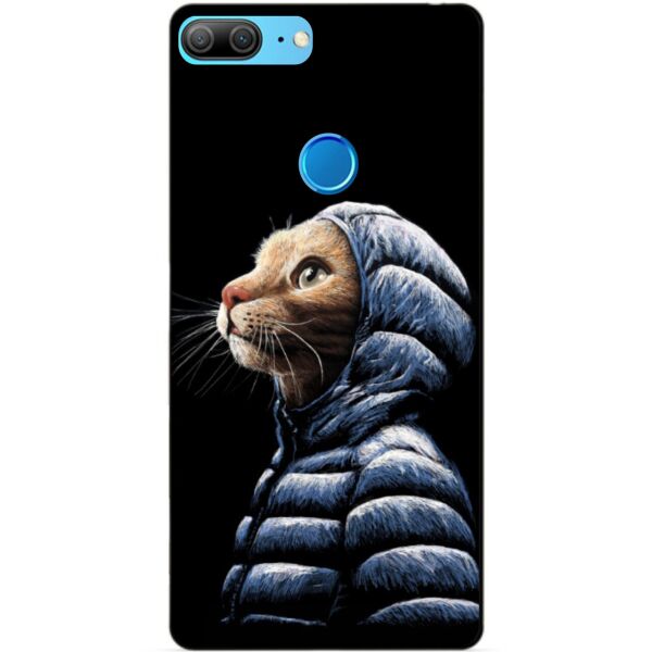 

Чехол силиконовый Candy для Huawei Honor 9 Lite с рисунком Кот в куртке