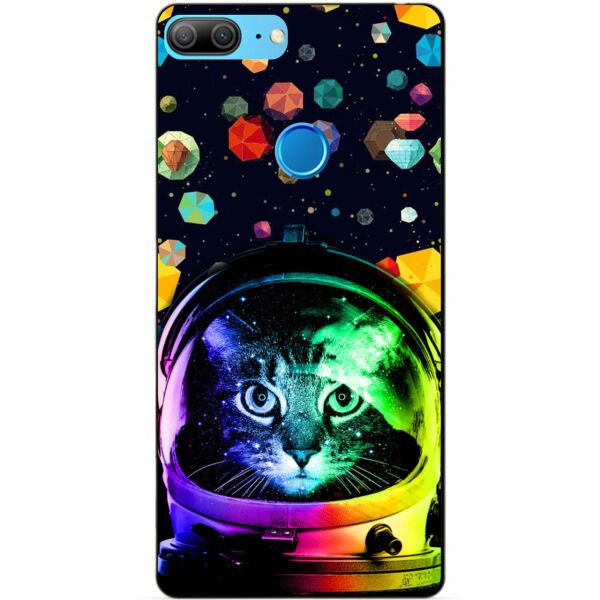 

Чехол силиконовый Candy для Huawei Honor 9 Lite с рисунком Кот в шлеме