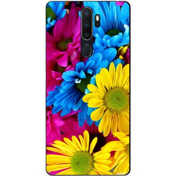 

Силиконовый бампер чехол Candy для Oppo A5 2020 с рисунком Хризантемы