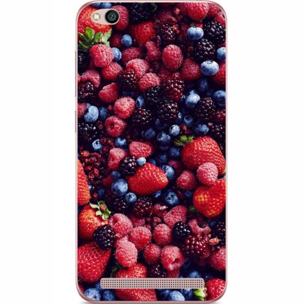 

Силиконовый бампер Candy для Xiaomi Redmi 5a с рисунком Ягоды