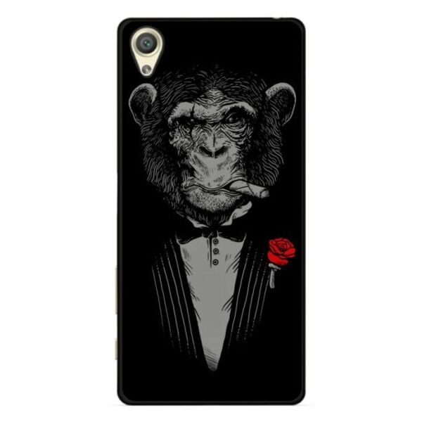 

Силиконовый чехол Candy для Sony Xperia M4 Aqua E2333 с рисунком Обезьяна с сигарой