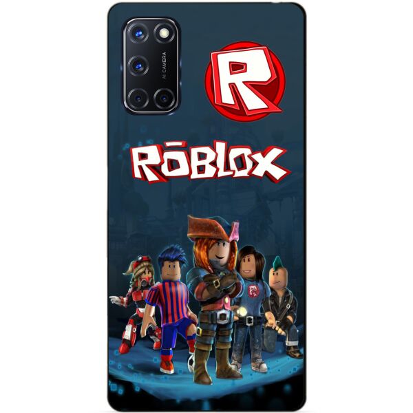 

Силиконовый бампер чехол Candy для Oppo A52 с рисунком Roblox
