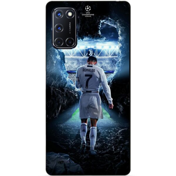 

Силиконовый бампер чехол Candy для Oppo A52 с рисунком Ronaldo