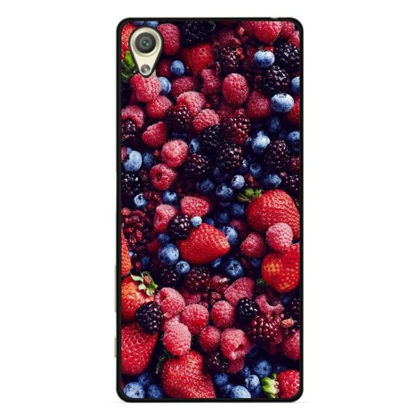 

Силиконовый чехол Candy для Sony Xperia M4 Aqua E2333 с рисунком Ягоды