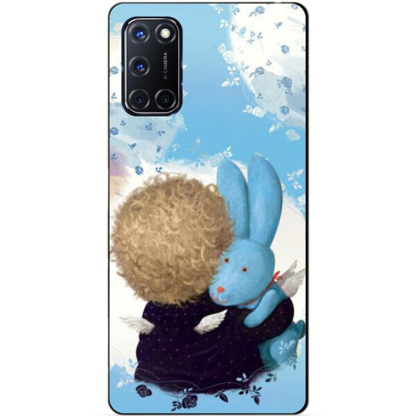 

Силиконовый бампер чехол Candy для Oppo A52 с рисунком Гапчинская Зайка