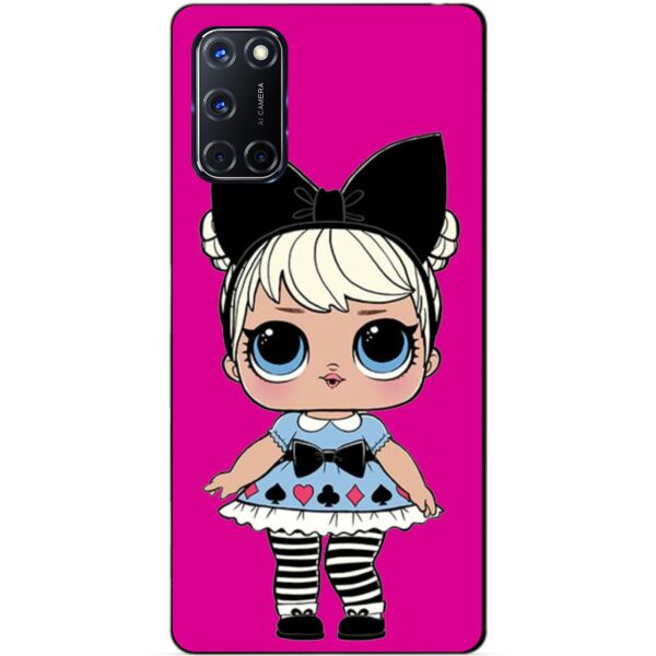 

Силиконовый бампер чехол Candy для Oppo A52 с рисунком Кукла Lol