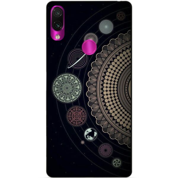 

Бампер силиконовый чехол Candy для Xiaomi Redmi 7 Мандала