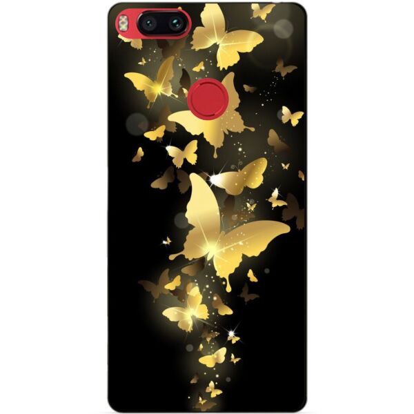 

Силиконовый чехол Candy для Xiaomi Mi A1 Золотые бабочки